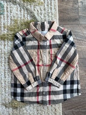 Burberry Children’s Button Down